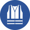 Gilet de sécurité haute visibilité obligatoire