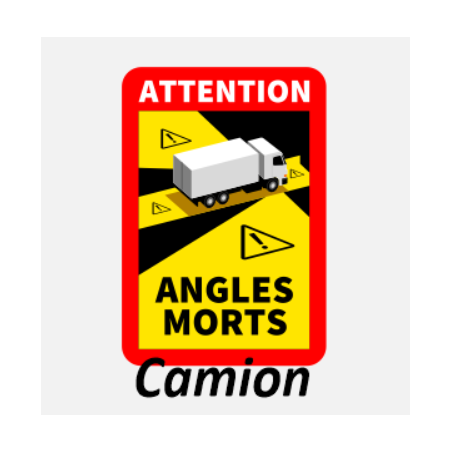 Étiquette d'angle mort