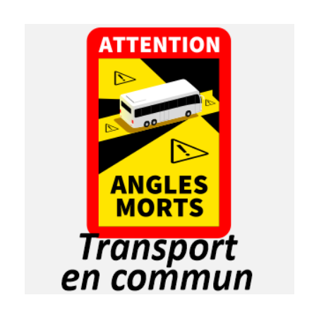 Étiquette d'angle mort