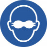 Lunettes de protection opaques obligatoires