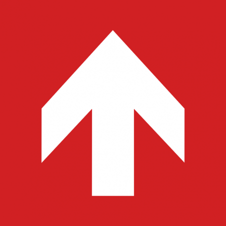 Flèche directionelle 90°