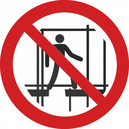 Ne pas utiliser un échafaudage incomplet