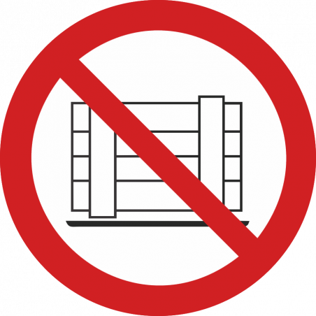 Ne pas déposer ni interposer