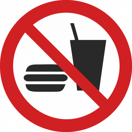 Interdiction de manger ou de boire
