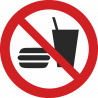Interdiction de manger ou de boire