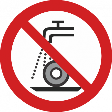 Ne pas utiliser pour la rectification humide