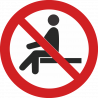 Interdiction de s’asseoir