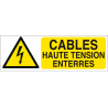 Cables haute tension enterrés