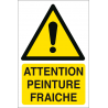 Attention peinture fraîche