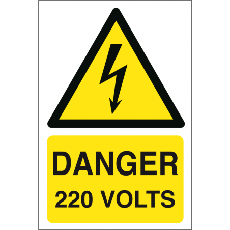 Danger 220 volts