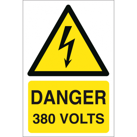 Danger 380 volts