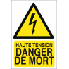 Haute tension danger de mort