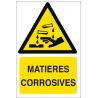 Matières corrosives
