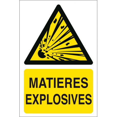 Matières explosives