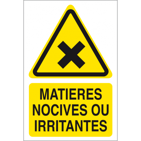 Matières nocives ou irritantes