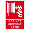 Robinet d'incendie armé
