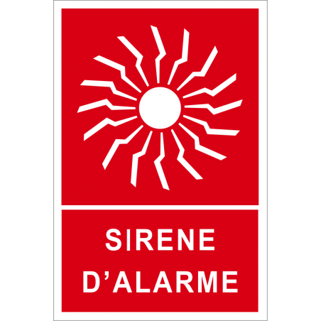 Sirène d'alarme