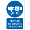 Ceinture de sécurité obligatoire