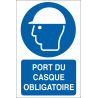 Port du casque obligatoire