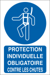 Protection individuelle obligatoire contre les chutes
