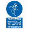 Protection individuelle obligatoire contre les chutes