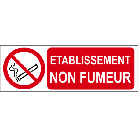 Etablissement non fumeur