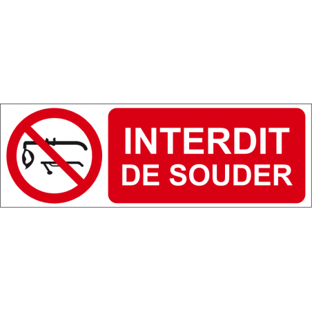 Interdit de souder