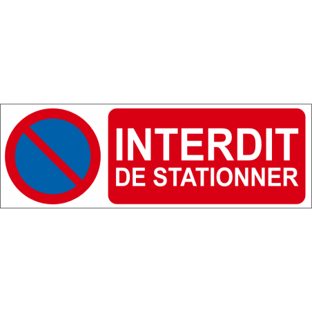 Interdit de stationner