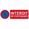 Interdit de stationner
