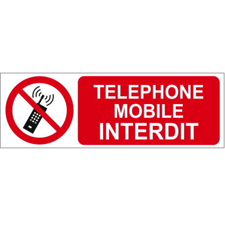 Téléphone mobile interdit