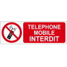 Téléphone mobile interdit