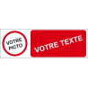 Personnaliser pictogramme avec texte