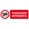 Passagers interdits