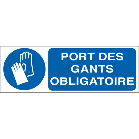 Port des gants obligatoire