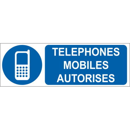 Téléphones mobiles autorisés