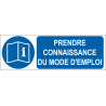 Prendre connaissance du mode d'emploi