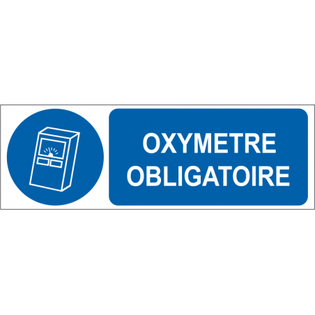 Oxymètre obligatoire