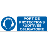 Port des protections auditives obligatoire