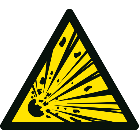 Danger Matières explosives
