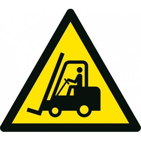 Danger Chariots élévateurs à fourche et autres véhicules industriels