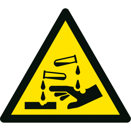 Danger Substances corrosives
