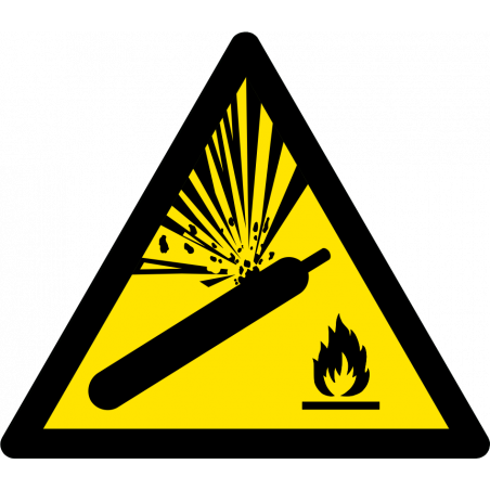 Danger Bouteille pressurisée