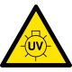 Attention lampe UV