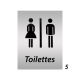 Plaques toilettes