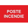 Poste incendie
