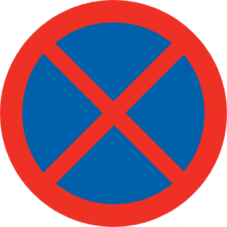 Arrêt et stationnement interdits