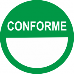Pastilles "Conformité" (différents modèles)