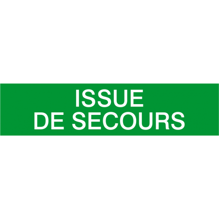 Issue de secours