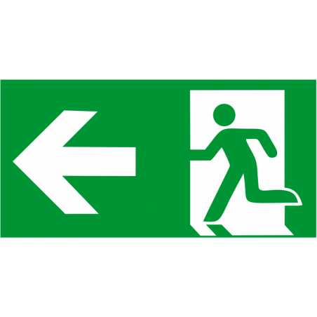 Sortie de secours gauche