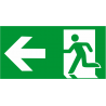 Sortie de secours gauche